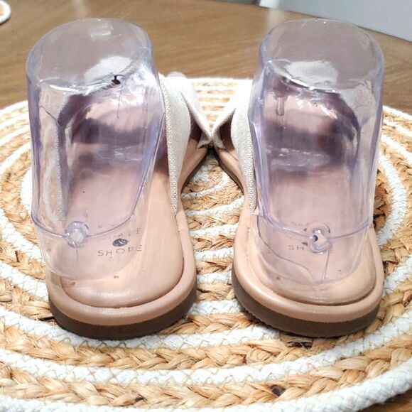 Shade & Shore Womans Cream Twist Flats, SIZE 7 - Picture 4 of 7